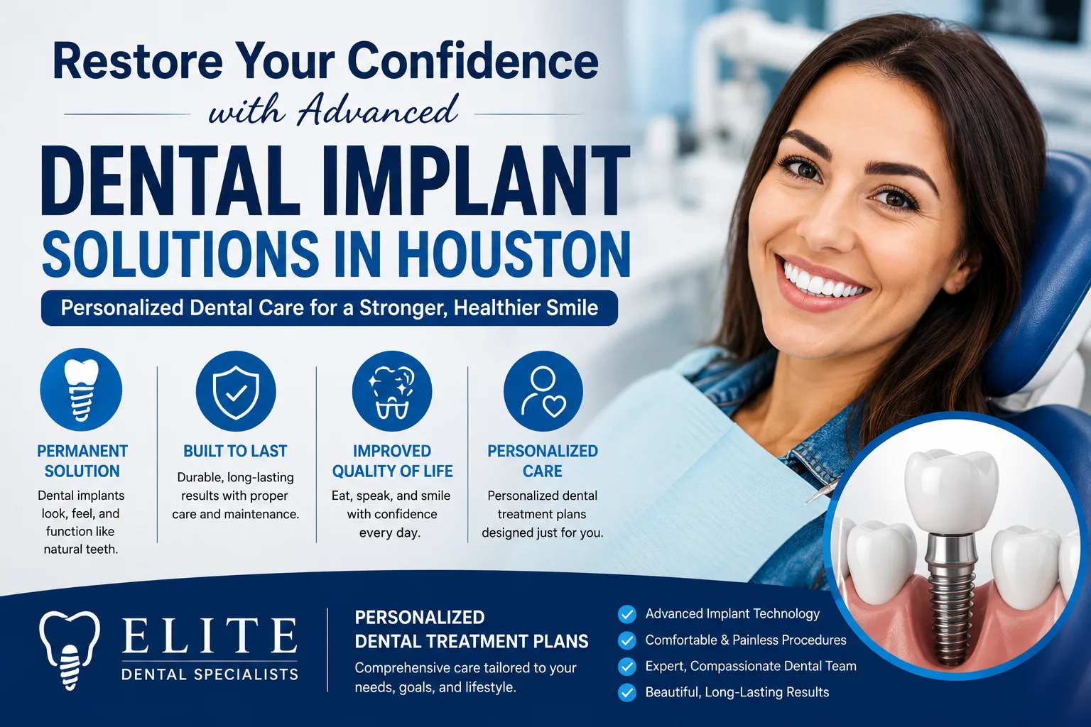 Restore Your Confidence with Advanced Dental Implant Solutions in Houston