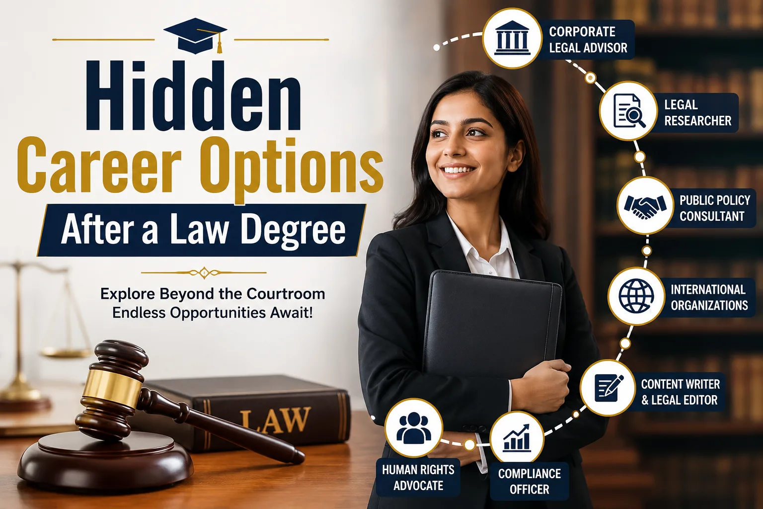 Hidden Career Options After a Law Degree