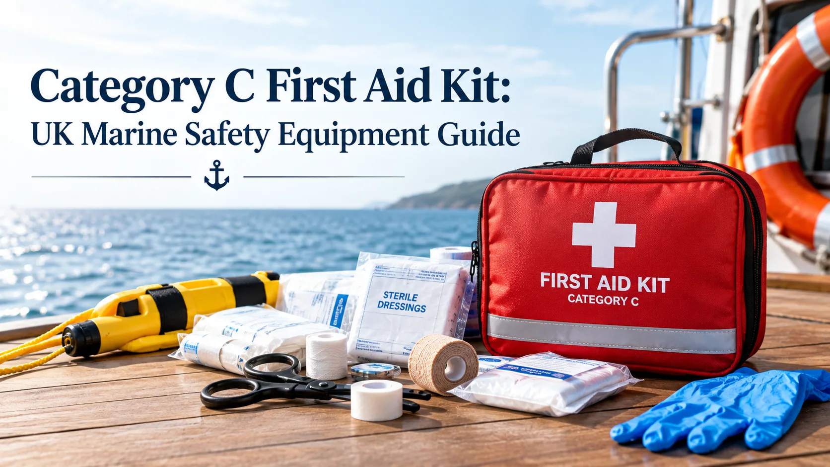 Category C First Aid Kit: UK Marine Safety Equipment Guide