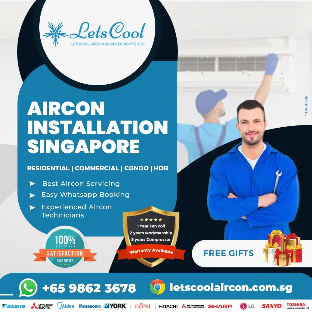 What warranty is provided with aircon installation?