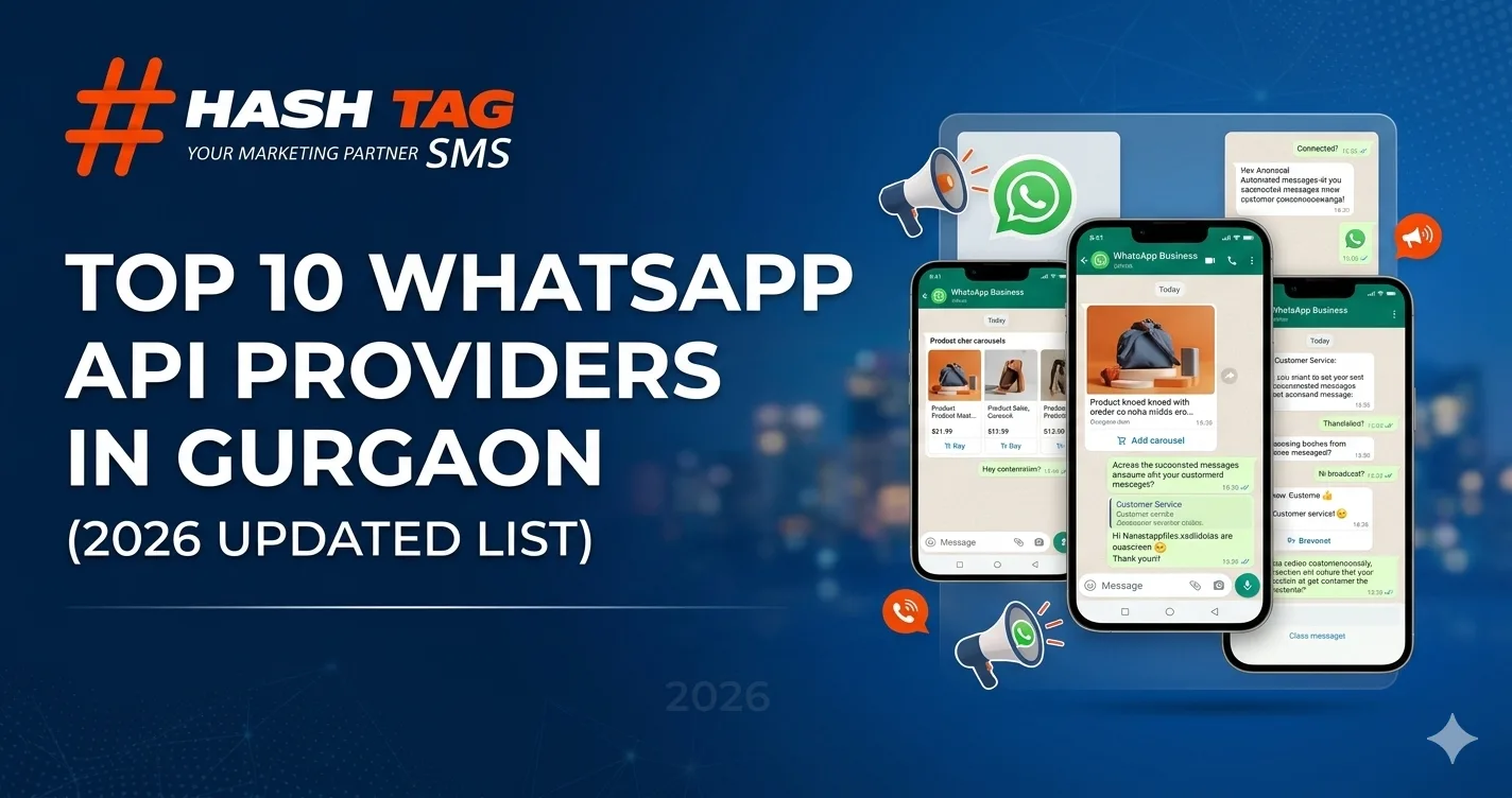 Top 10 WhatsApp API Providers in Gurgaon (2026 Updated List)