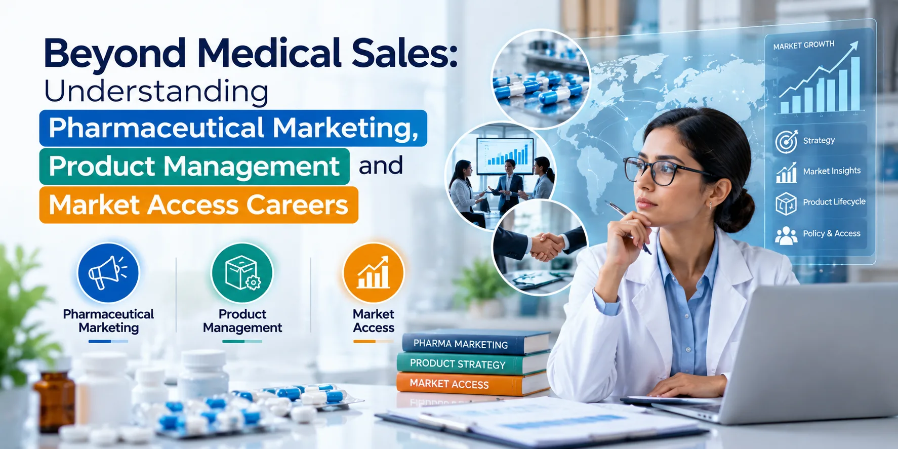 Beyond Medical Sales: Understanding Pharmaceutical Marketing, Product Management and Market Access Careers