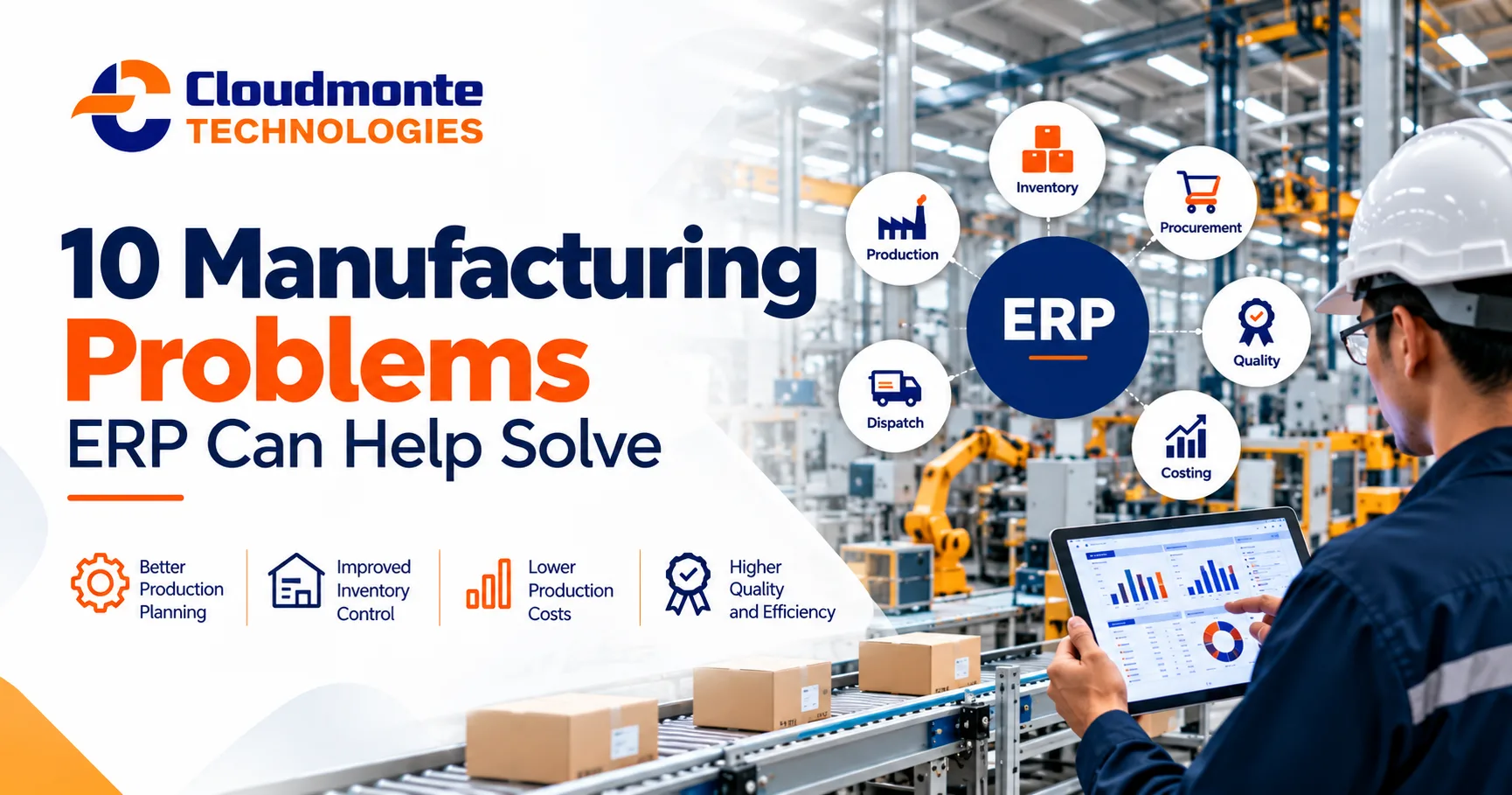 10 Manufacturing Problems ERP Can Help Solve in 2026