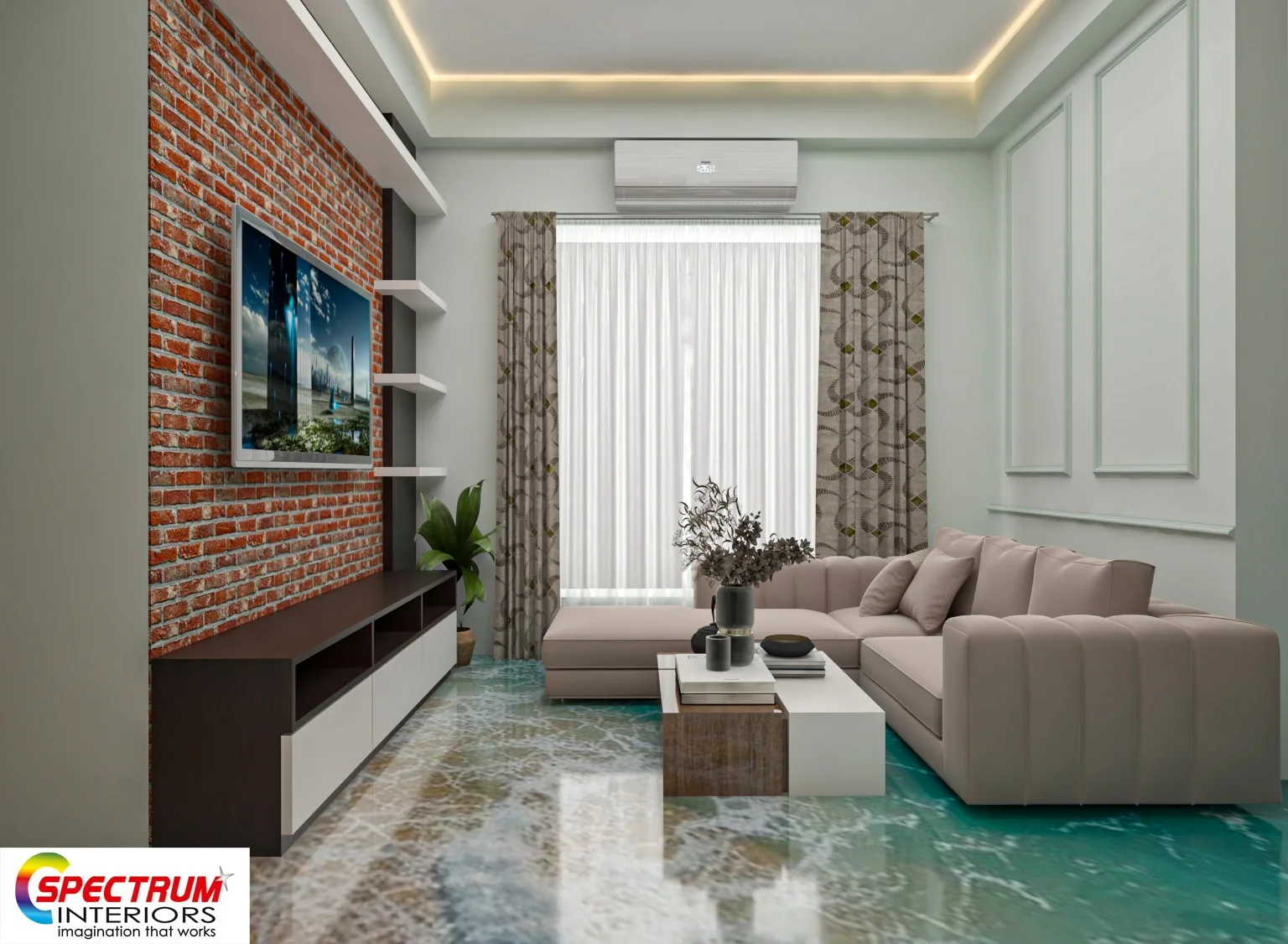 Designing the Sky: Stunning Double-Height Living Rooms by the Best Interior Decorator in Kolkata