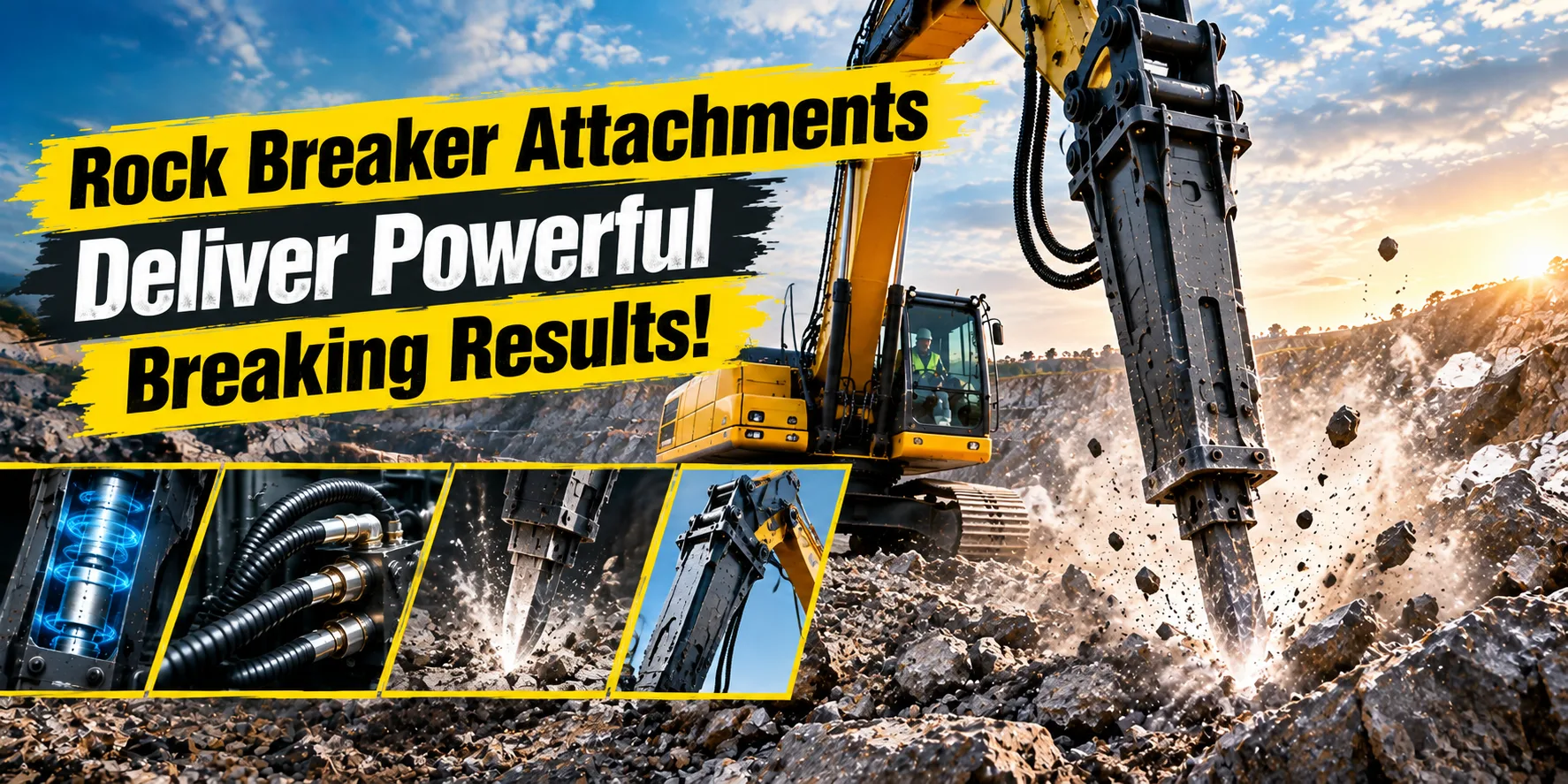 How Do Rock Breaker Attachments Deliver Powerful Breaking Performance?