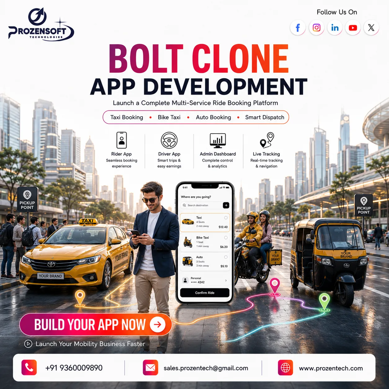 Uber Clone App Development – Why Building Your Own Ride-Hailing Brand Is Better Than Joining Someone Else's Platform