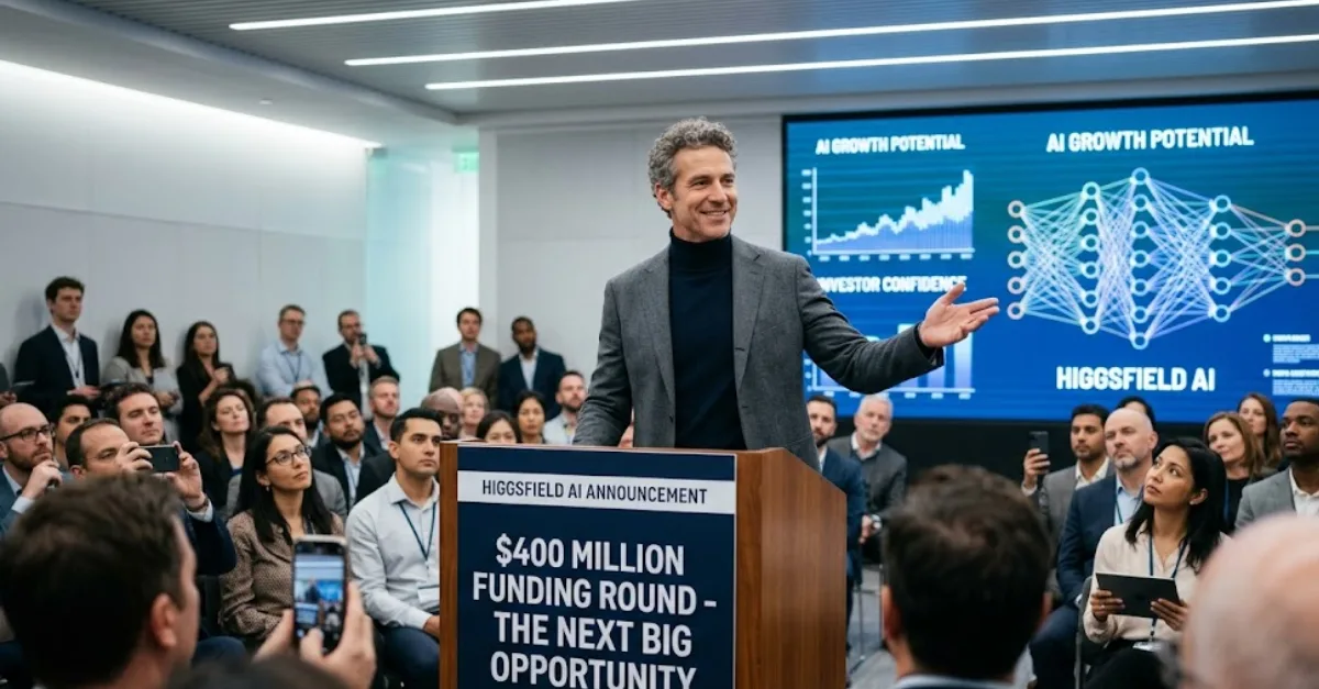 Higgsfield $400M AI Funding | Global Startup Investment