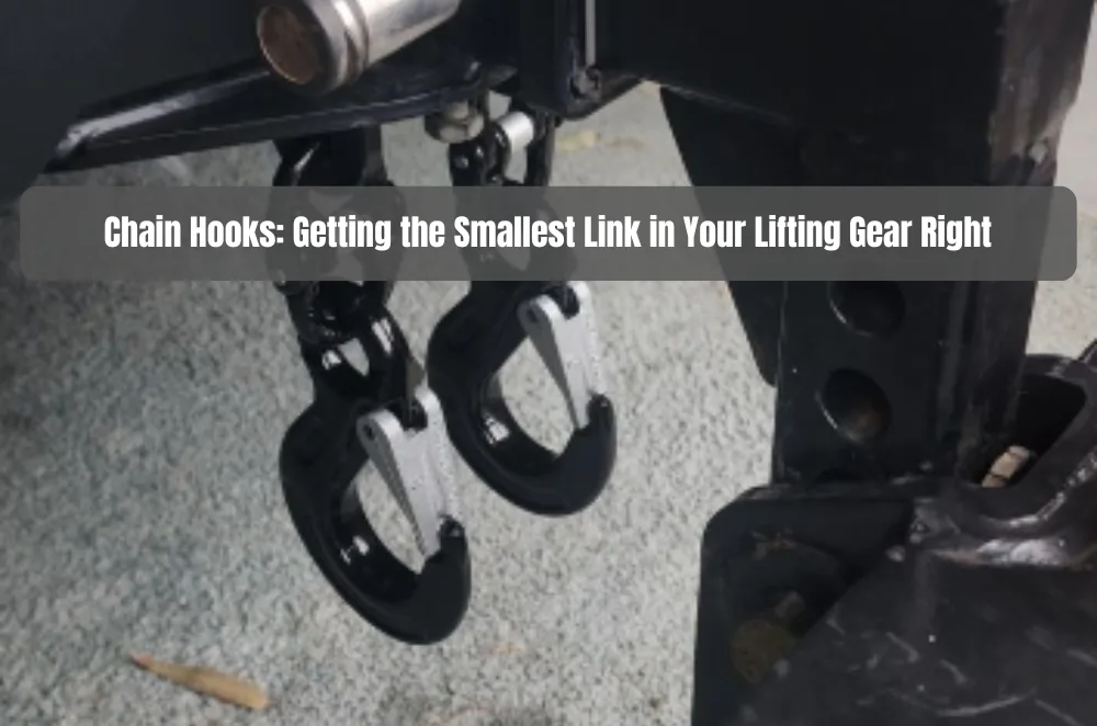 Chain Hooks: Getting the Smallest Link in Your Lifting Gear Right
