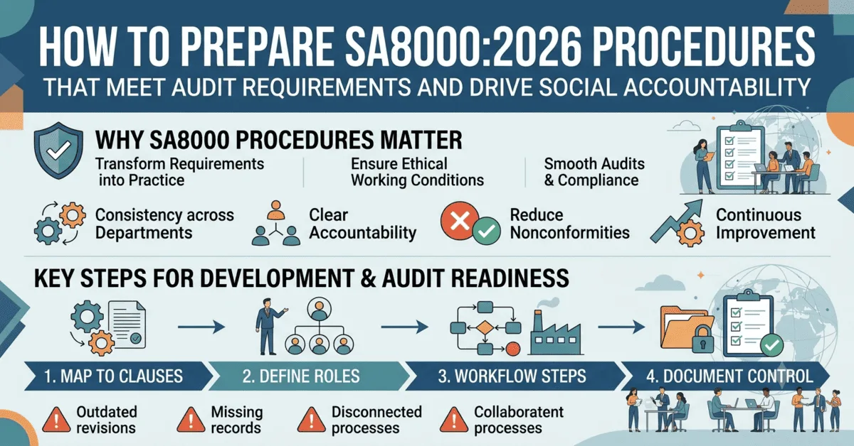 How to Prepare SA8000:2026 Procedures That Meet Audit Requirements