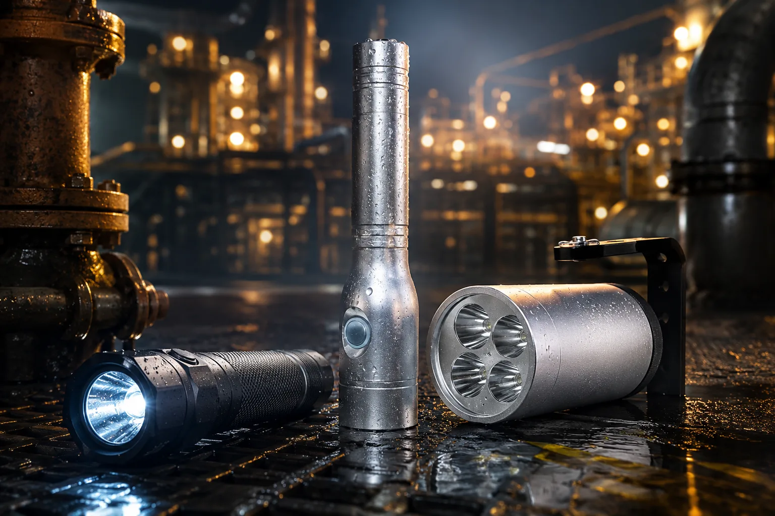 Explosion Proof Flashlight UK for Fuel Terminals
