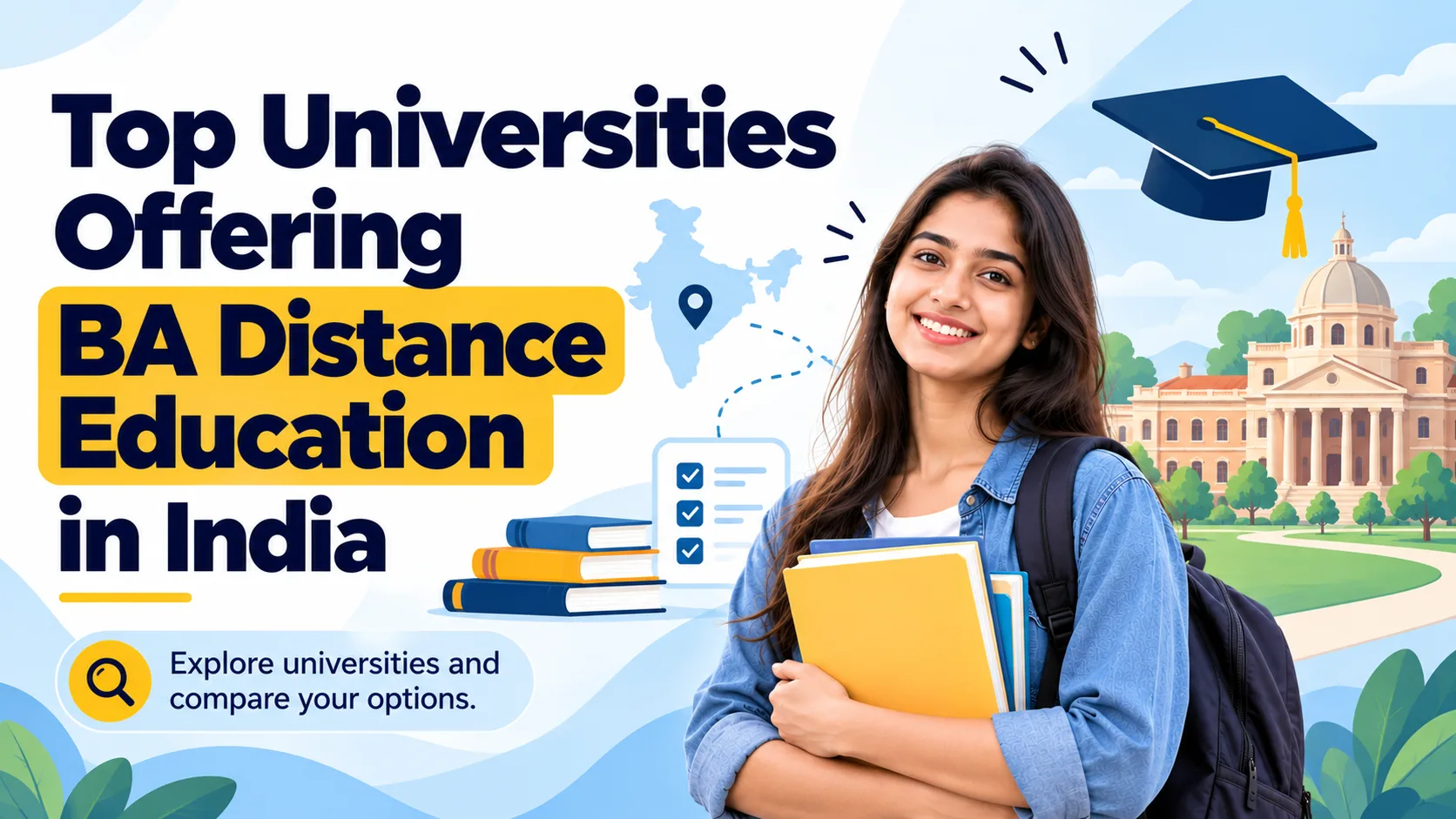 Top Universities Offering BA Distance Education in India