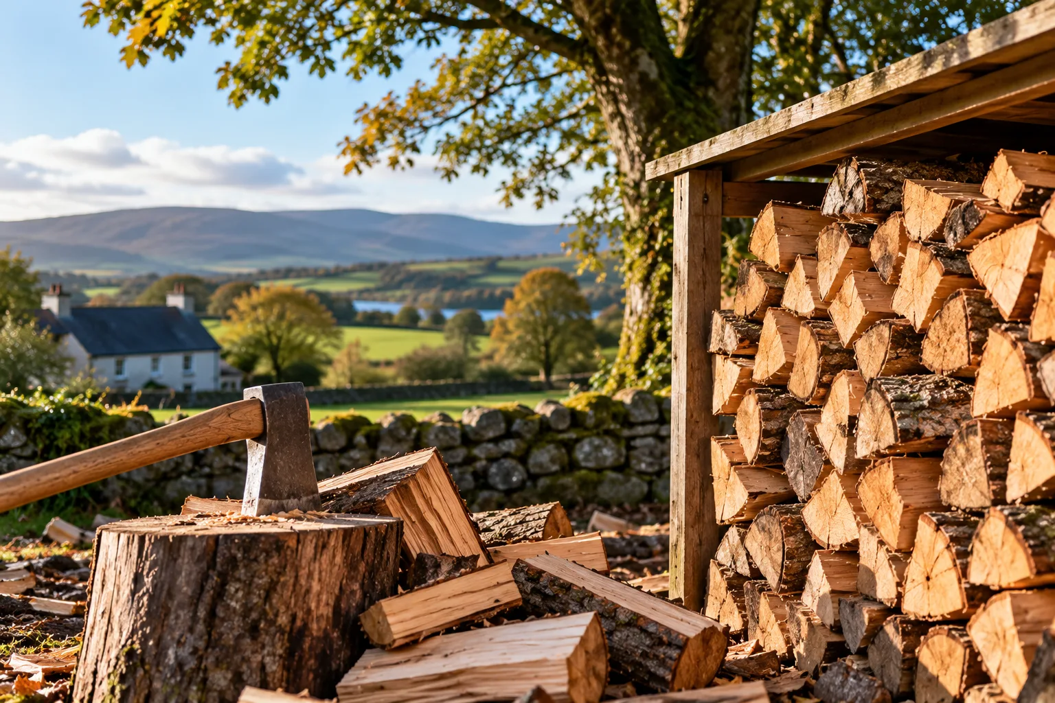 How Long Does Firewood Need to Season in Ireland?
