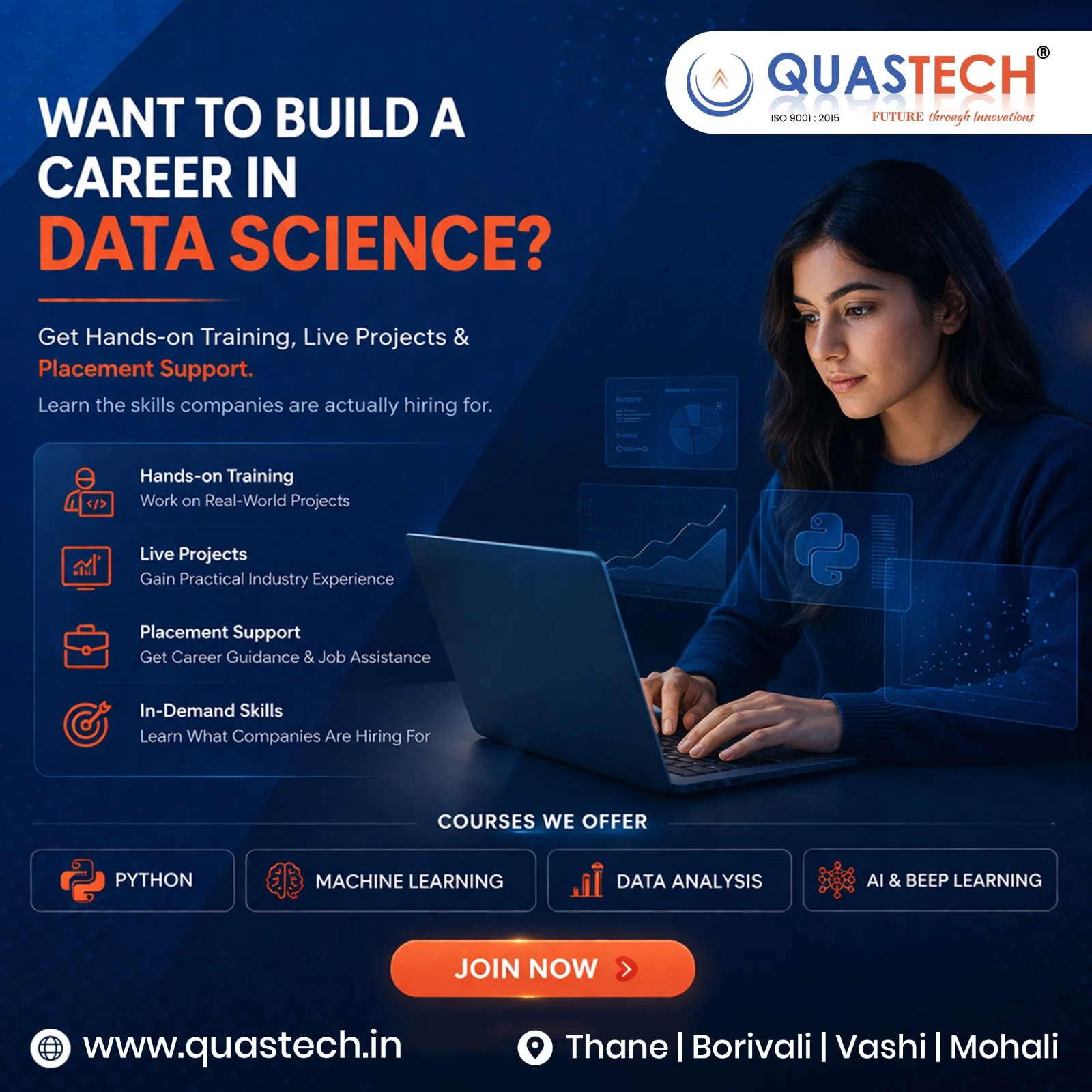 Data Science Course in Thane: Fees, Duration, Syllabus, Placement & Career Guide (2026)