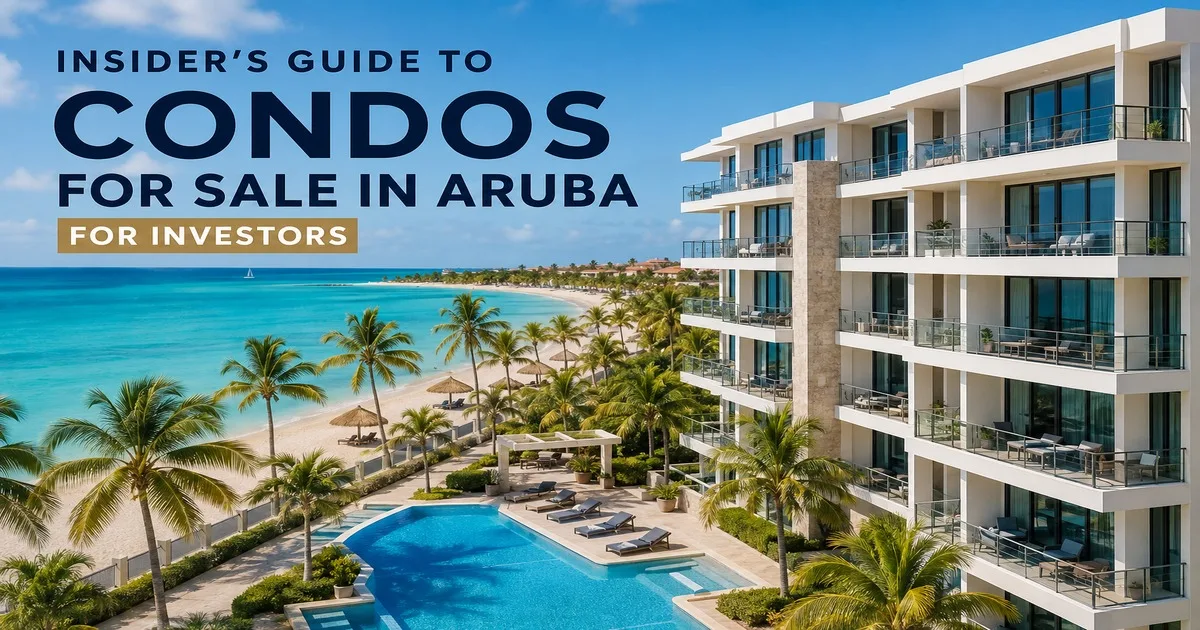 Insider's Guide to Condos for Sale in Aruba for Investors