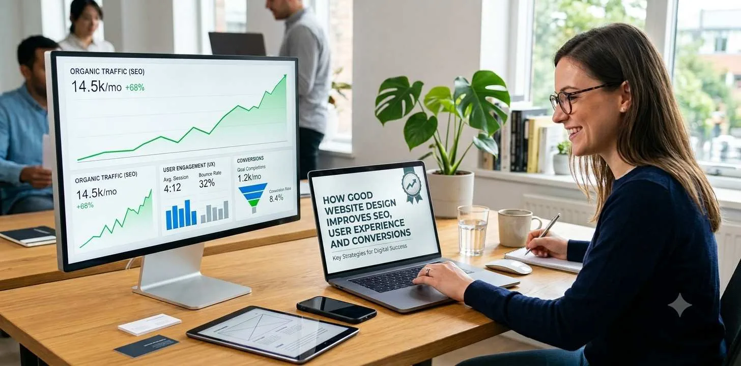 How Good Website Design Can Improve SEO, User Experience and Conversions