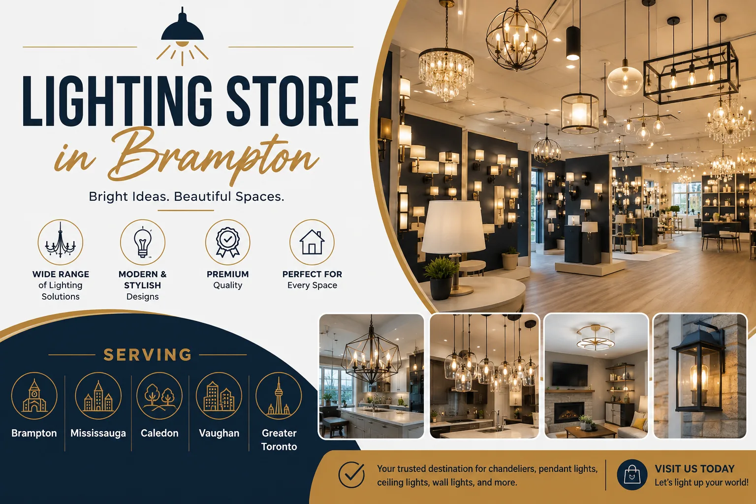 How Much Should You Spend at a Lighting Store in Brampton?