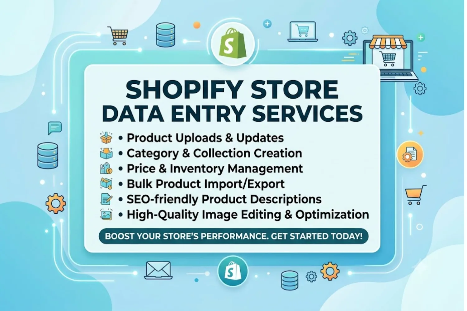 Where to Find Shopify Store Data Entry Services
