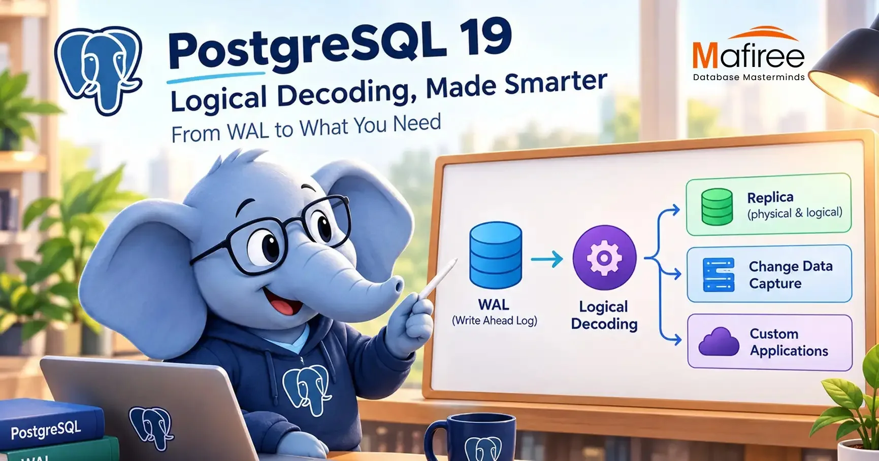 PostgreSQL 19: Enabling Logical Decoding Dynamically with effective_wal_level
