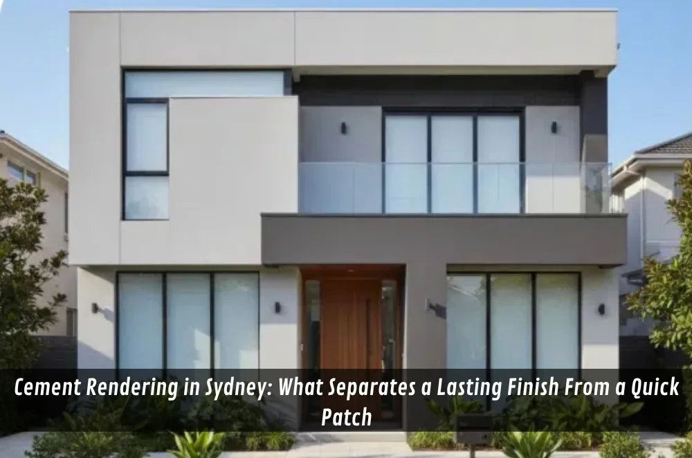 Cement Rendering in Sydney: What Separates a Lasting Finish From a Quick Patch