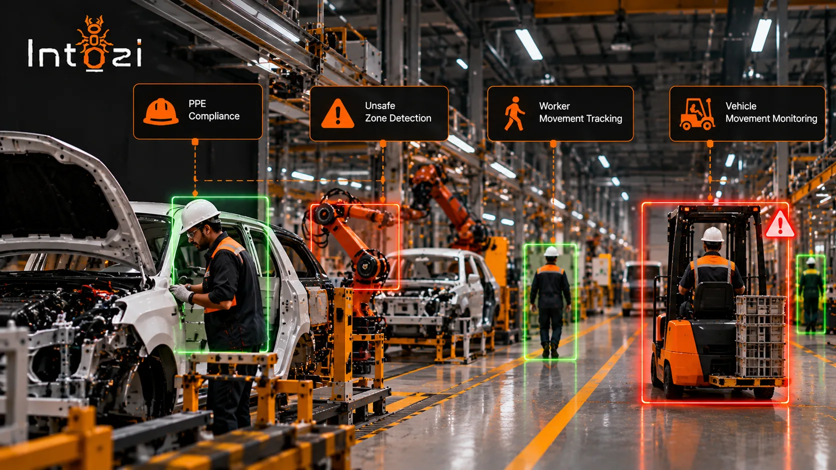 How Can AI Video Analytics Improve Safety and Efficiency in Automotive Operations?