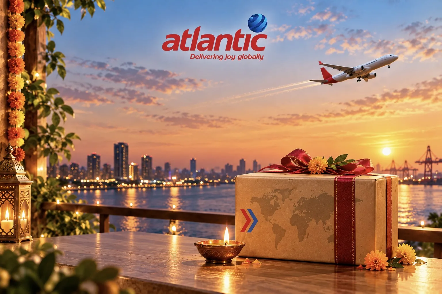 Send Diwali Gifts to Switzerland from India: Atlantic International Express vs Other Couriers