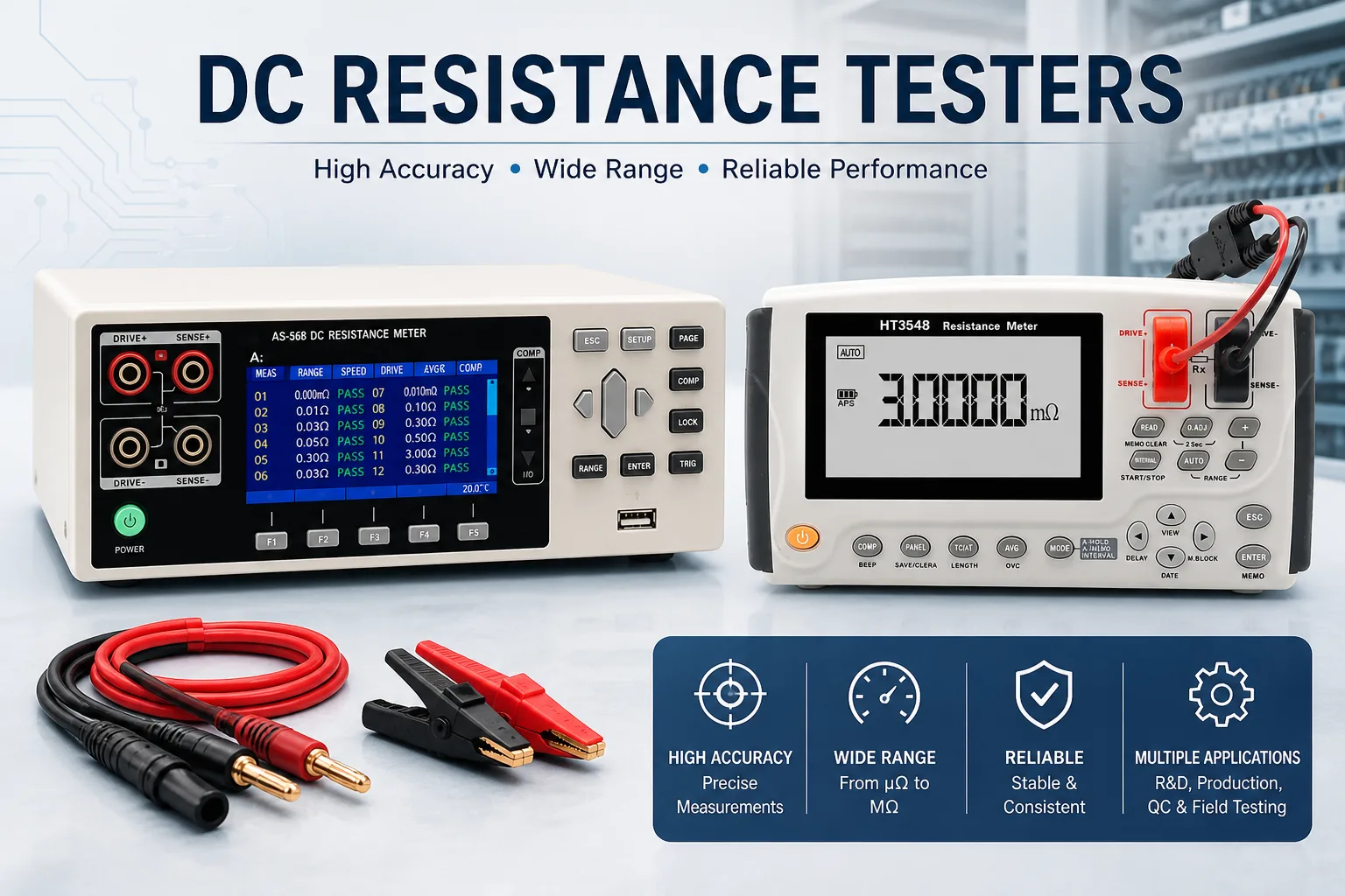 DC Resistance Tester Vietnam for High-Precision Testing Applications