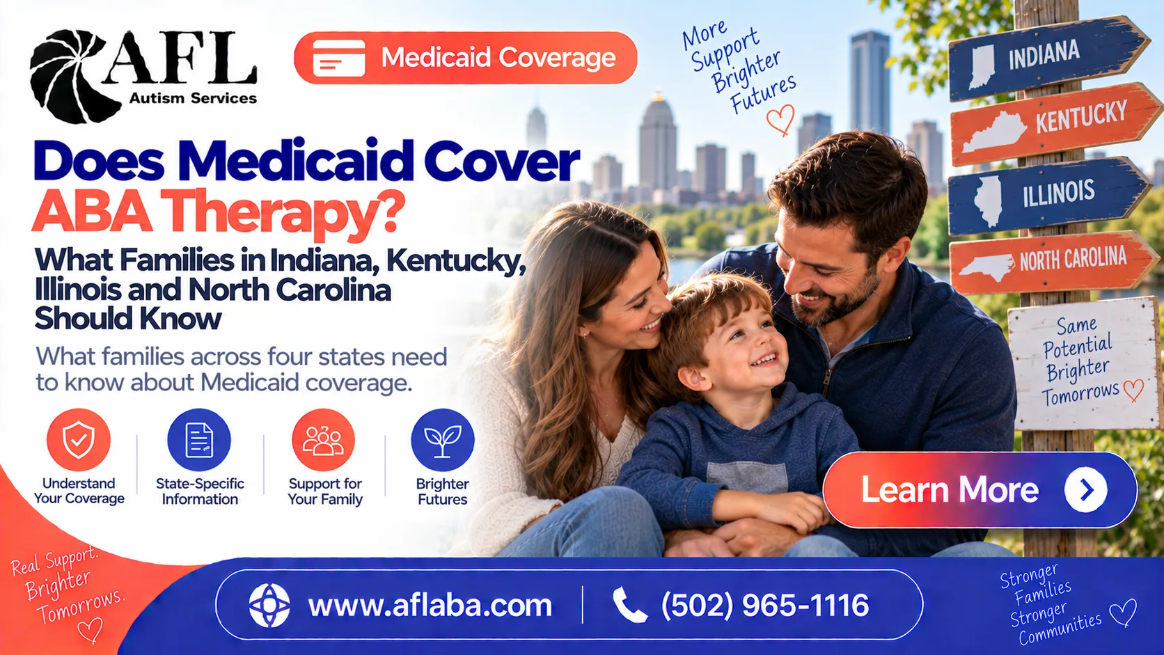 Does Medicaid Cover ABA Therapy? What Families in Indiana, Kentucky, Illinois and North Carolina Should Know
