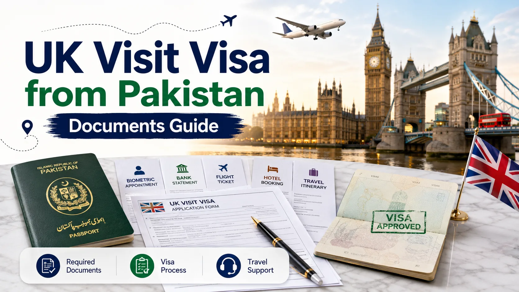 UK Visit Visa from Pakistan: Documents Guide