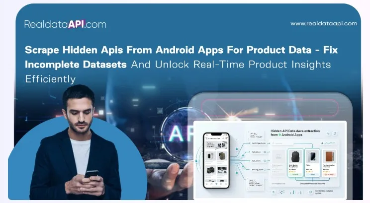 Scrape hidden APIs from Android apps for product data