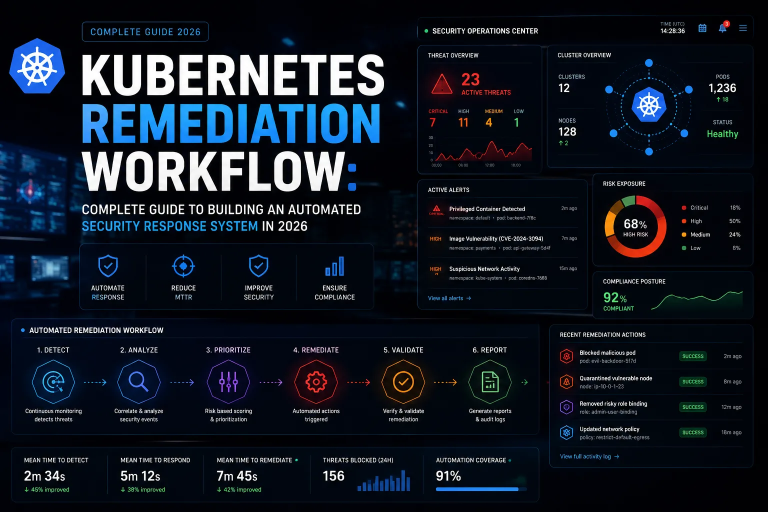 Kubernetes Remediation Workflow: Complete Guide to Building an Automated Security Response System in 2026