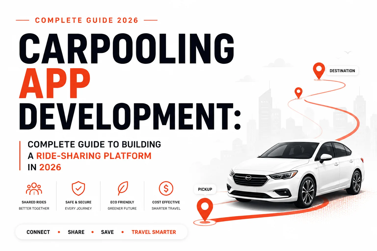 Carpooling App Development: Complete Guide to Building a Ride-Sharing Platform in 2026