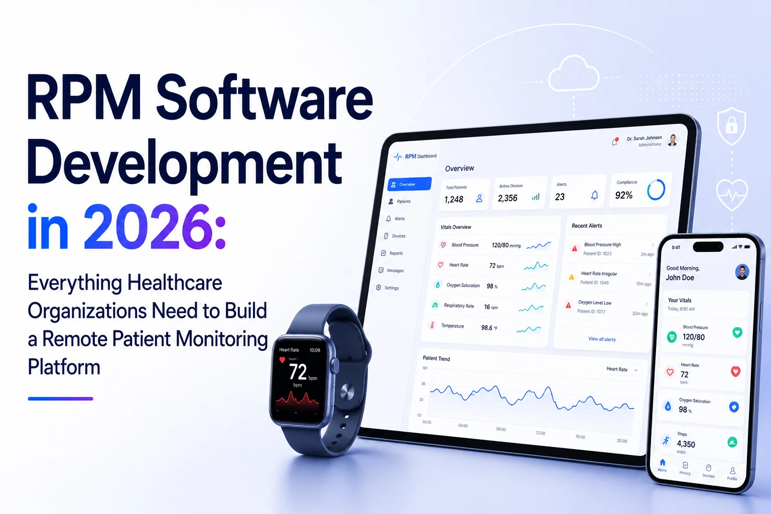 RPM Software Development in 2026: Everything Healthcare Organizations Need to Build a Remote Patient Monitoring Platform
