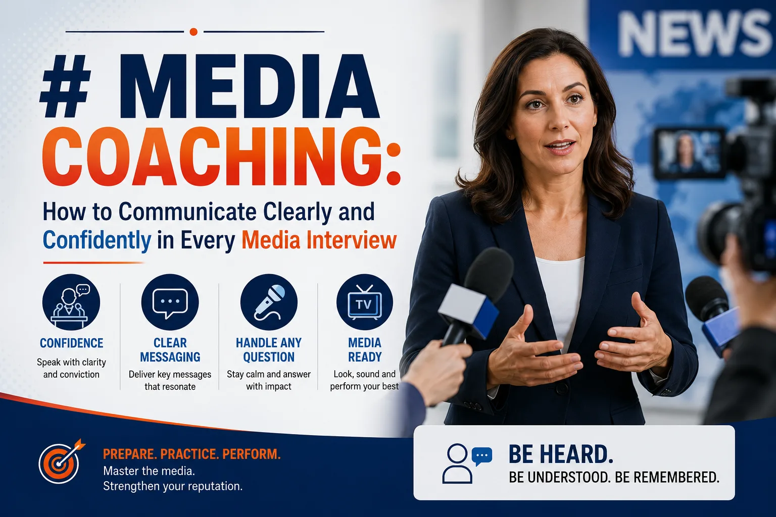 Media Coaching: How to Communicate Clearly and Confidently in Every Media Interview