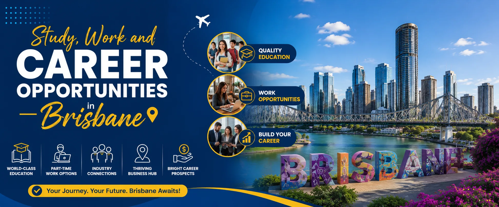 Study, Work and Career Opportunities in Brisbane