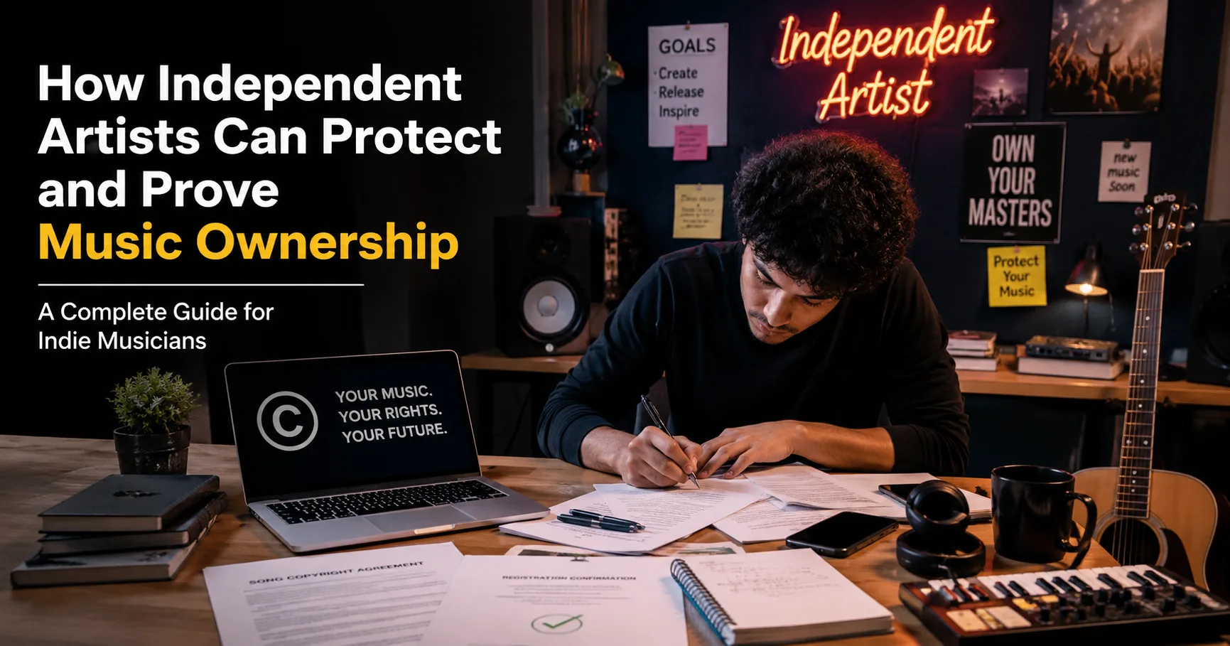How Independent Artists Can Protect and Prove Music Ownership