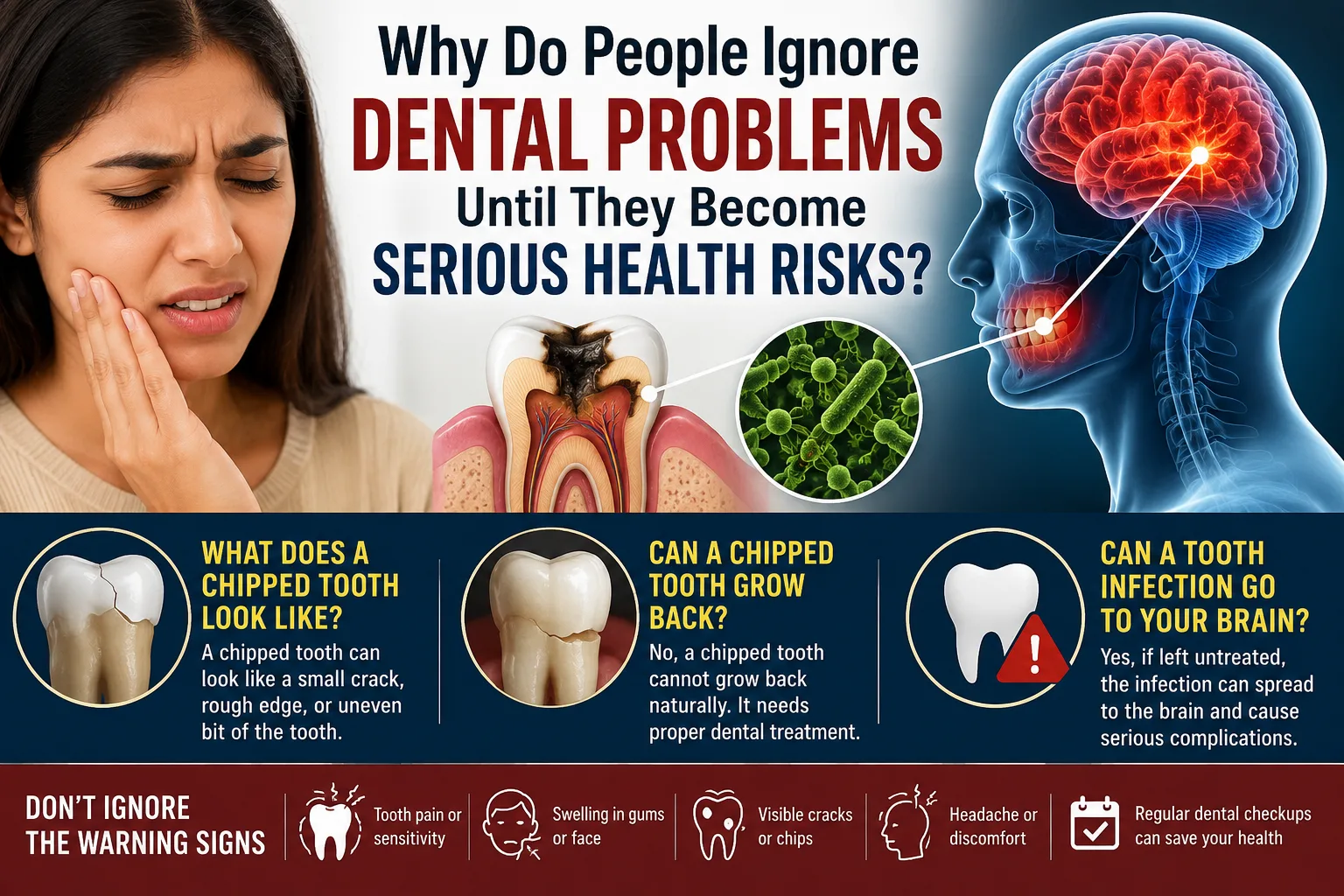 Why Do People Ignore Dental Problems Until They Become Serious Health Risks?