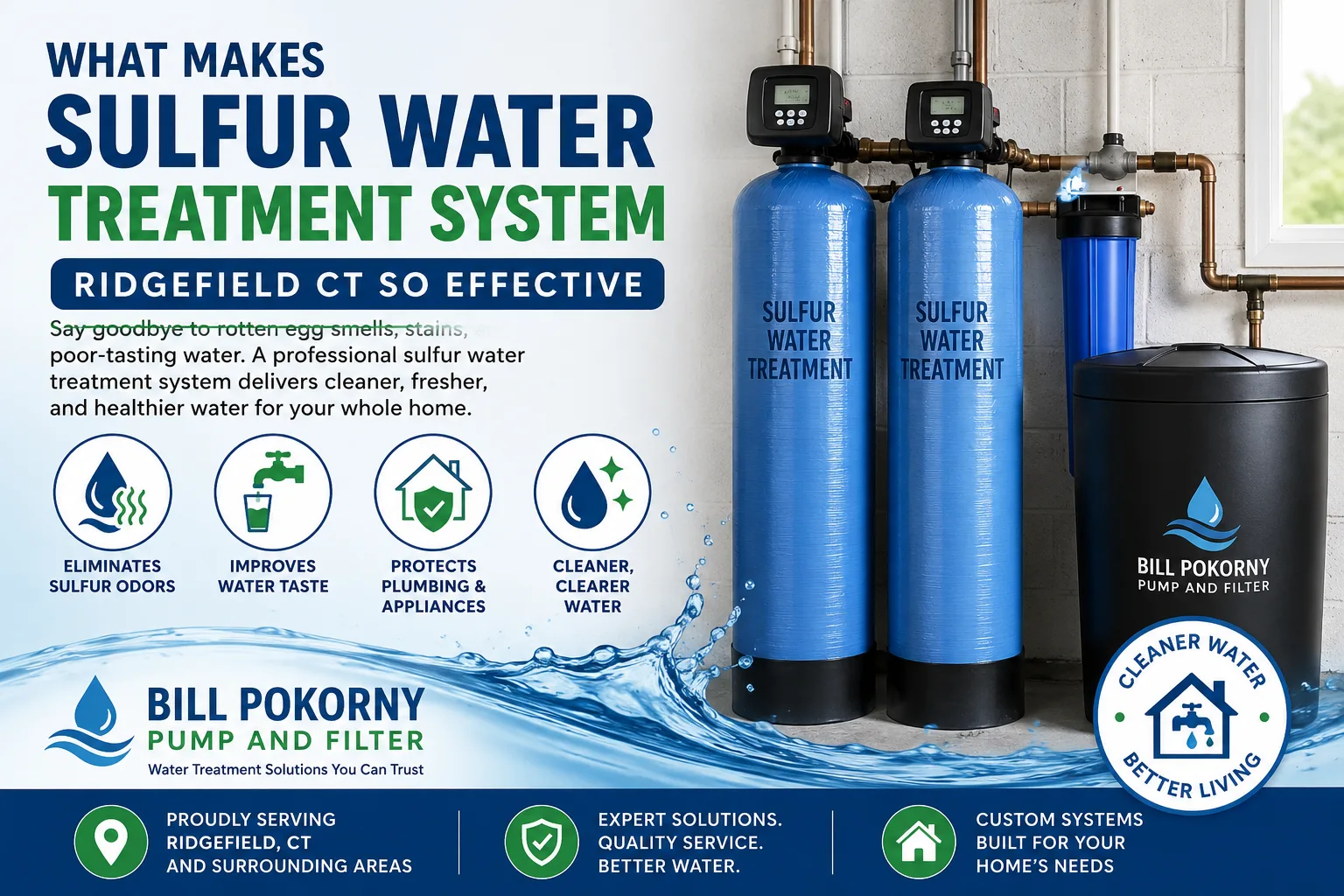 What Makes Sulfur Water Treatment System Ridgefield Ct So Effective
