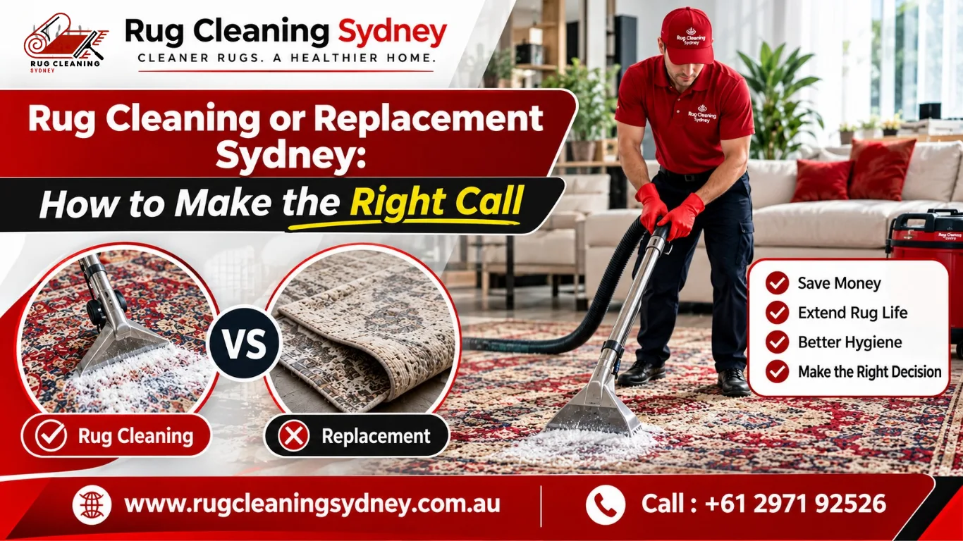 Rug Cleaning or Replacement Sydney: How to Make the Right Call