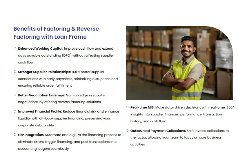 Trusted Working Capital Through Factoring & Reverse Factoring Solution
