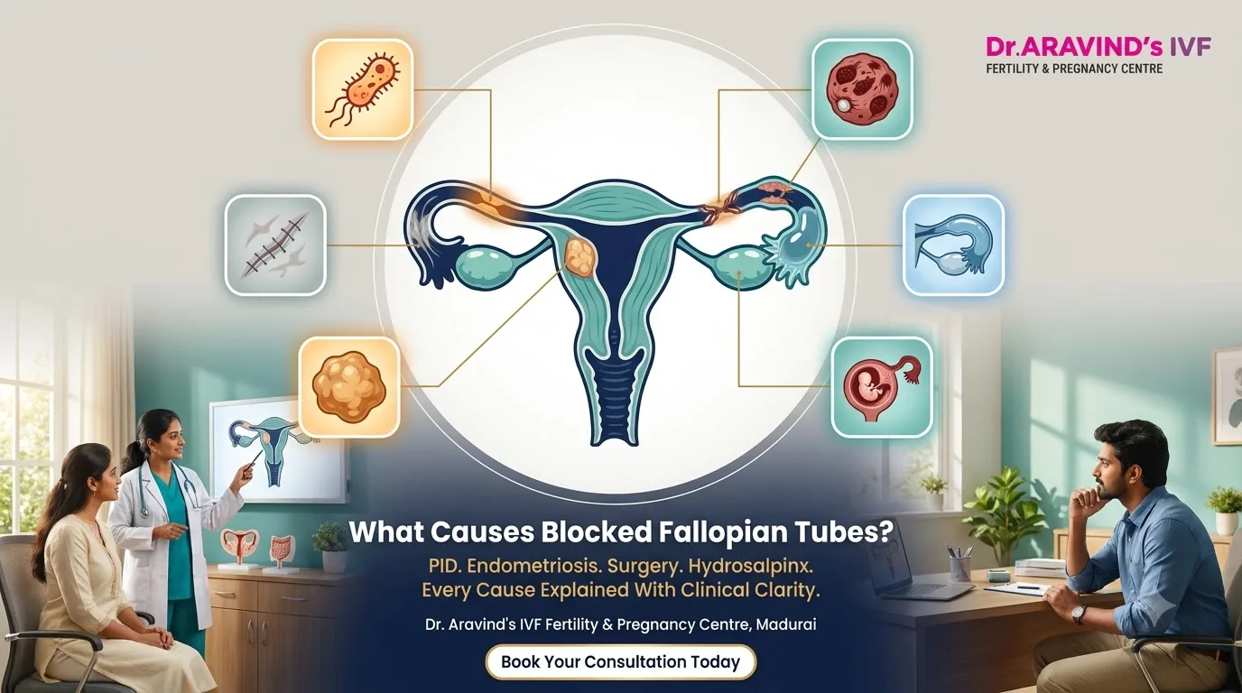 What Causes Blocked Fallopian Tubes?