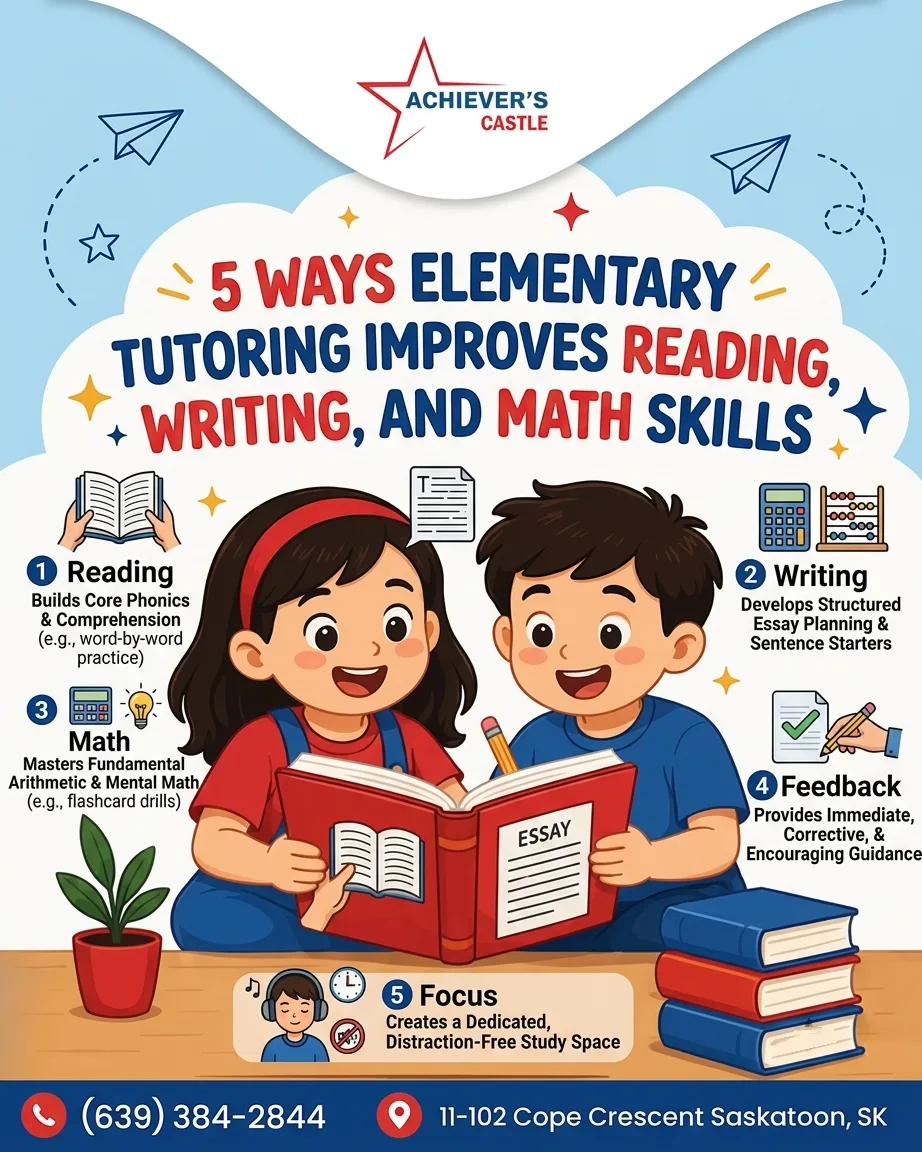 5 Ways Elementary Tutoring Improves Reading, Writing, and Math Skills