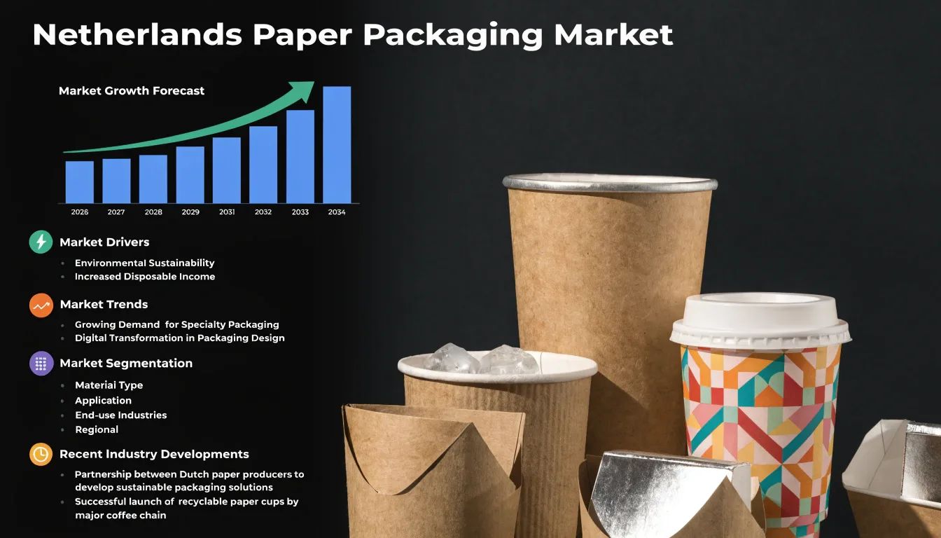 Netherlands Paper Packaging Market Size, Report & Forecast 2034