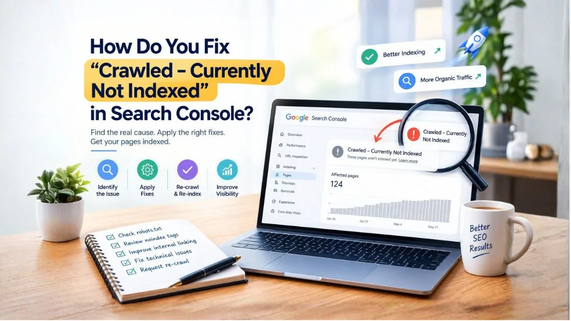 How Do You Fix “Crawled – Currently Not Indexed” in Search Console?
