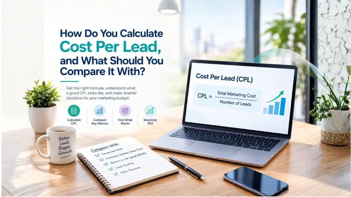 How Do You Calculate Cost Per Lead, and What Should You Compare It With?