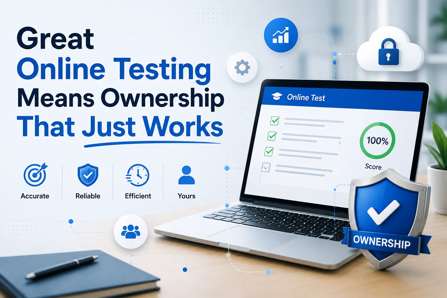 Great Online Testing Means Ownership That Just Works