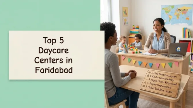 Top 5 Daycare Options in Faridabad