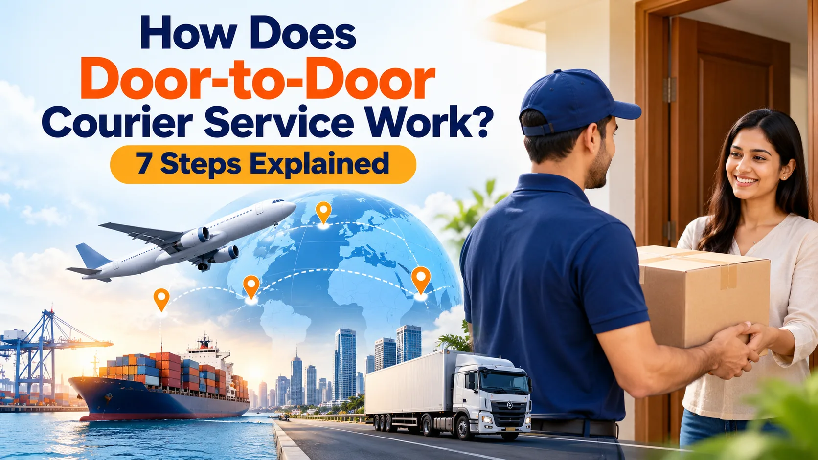 How Does Door-to-Door Courier Service Work? 7 Steps Explained