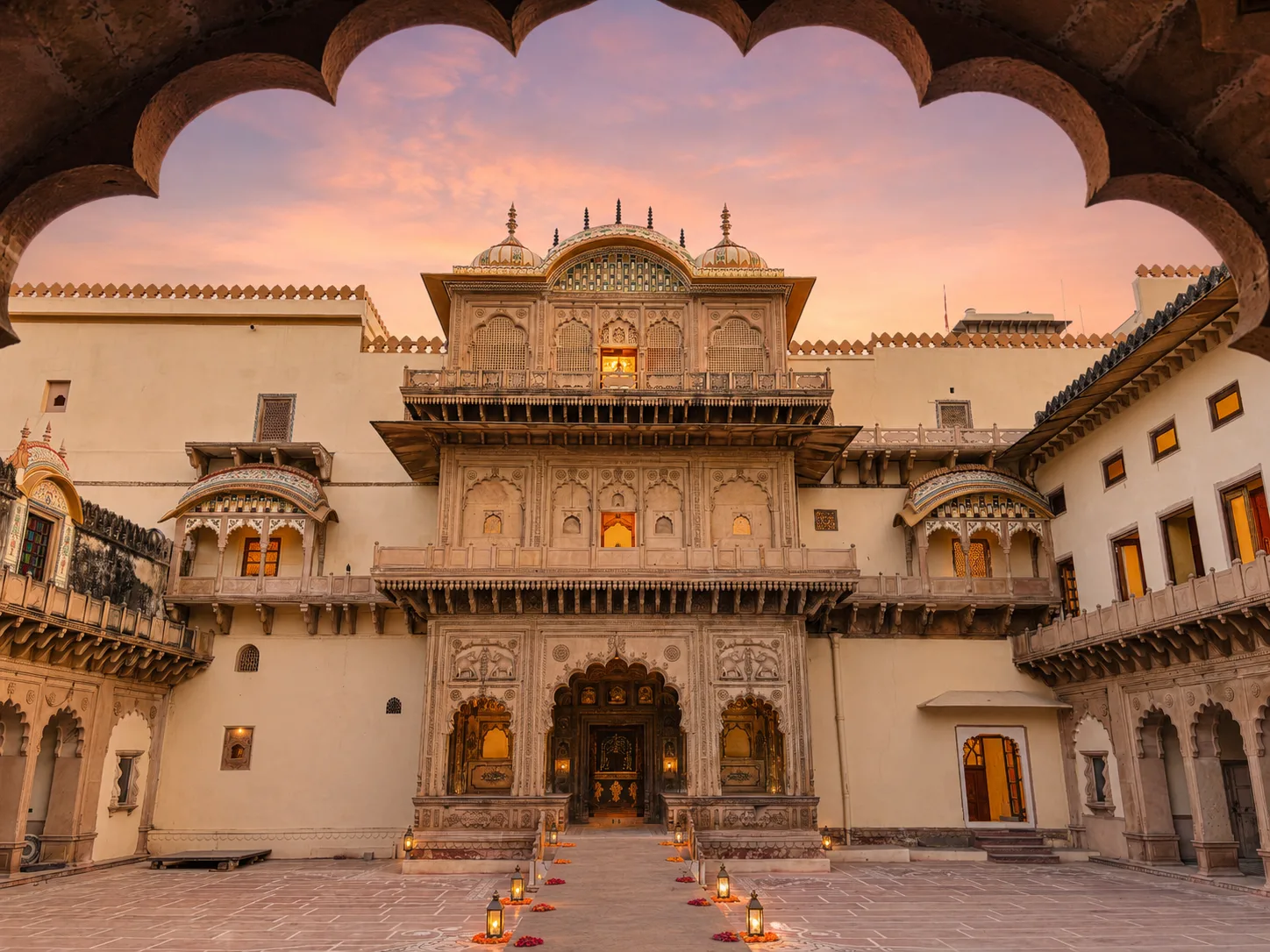 What Can Guests Experience During a Peaceful Two-Night Stay at Mahal Khas Palace?