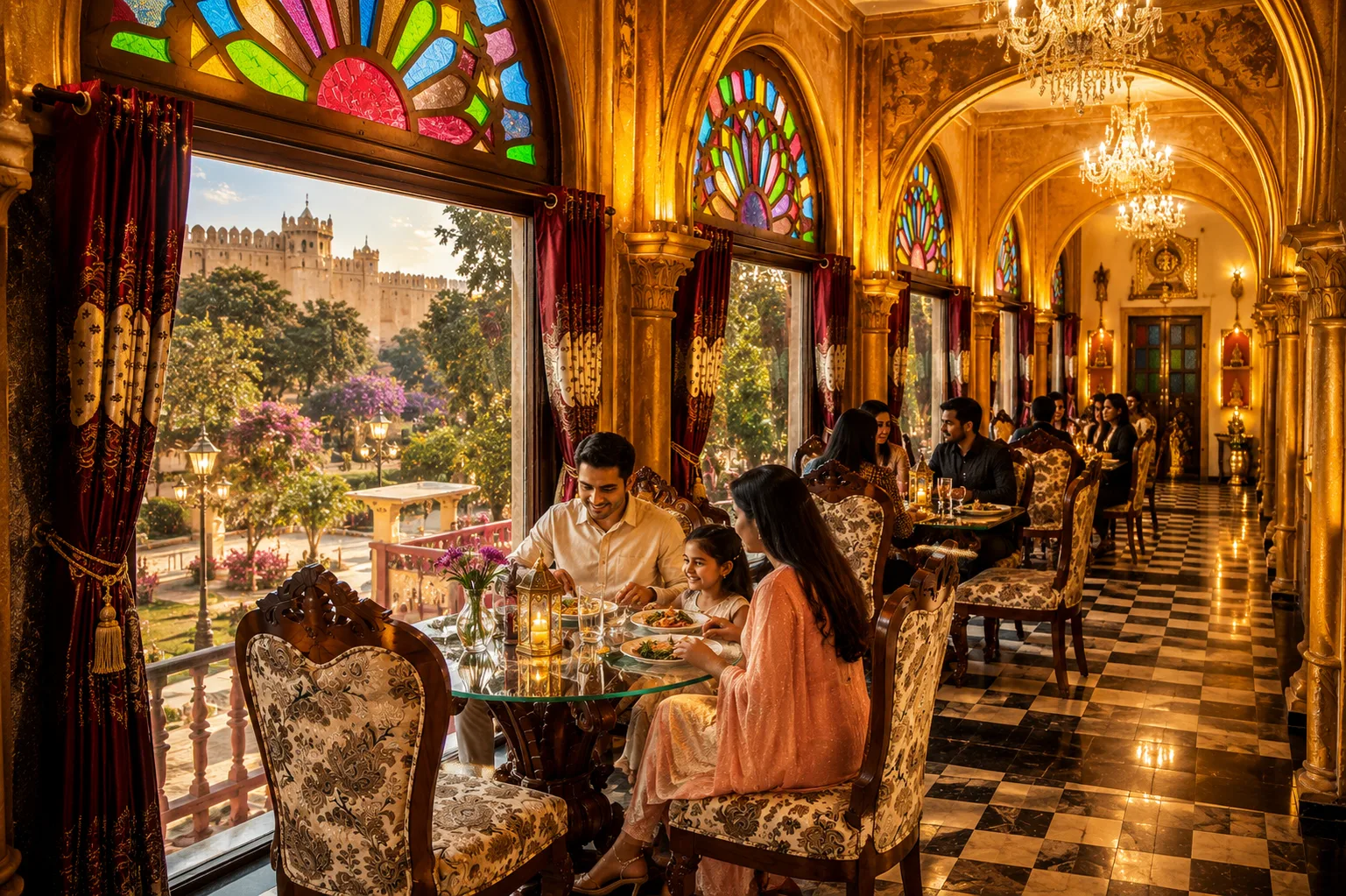 Why Is Townhall Restaurant a Meaningful Choice for Family Celebrations in Bharatpur?