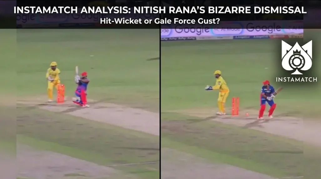 Instamatch: Nitish Rana's Bizarre Dismissal